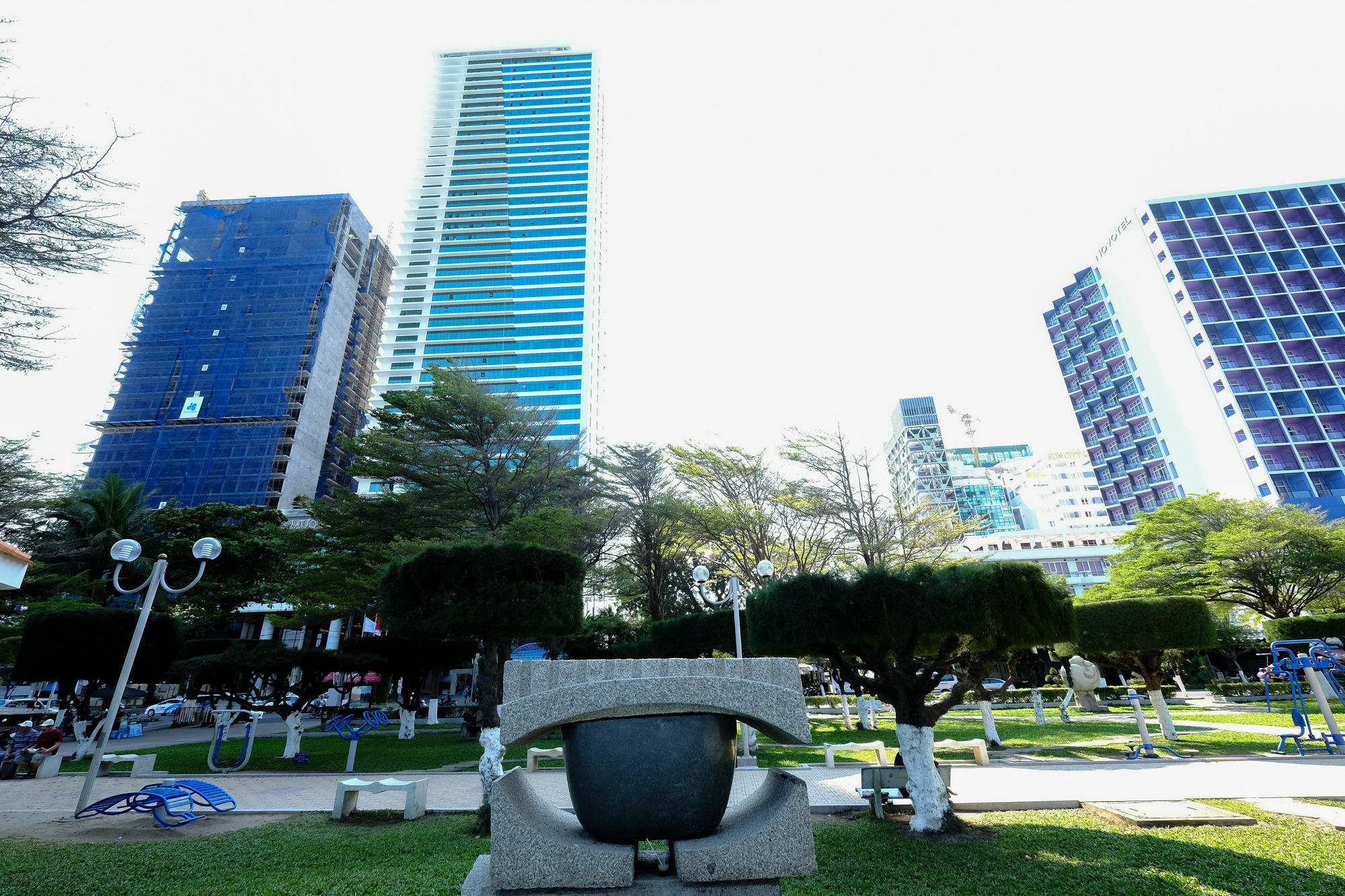 נה טראנג Ocean View Apartments מראה חיצוני תמונה